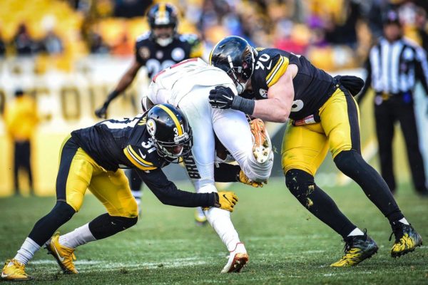 Pittsburgh Steelers CB Mike Hilton and LB TJ Watt