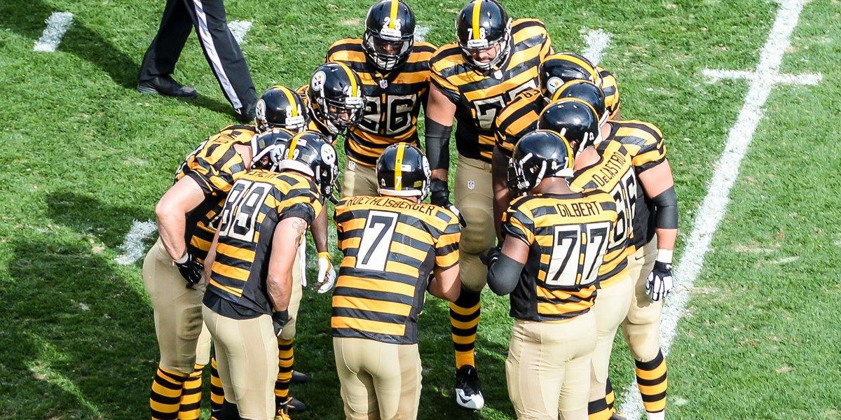 when do the steelers wear their color rush jerseys