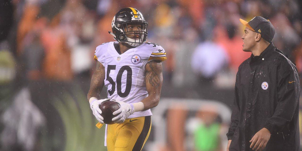 Pittsburgh Steelers linebacker Ryan Shazier