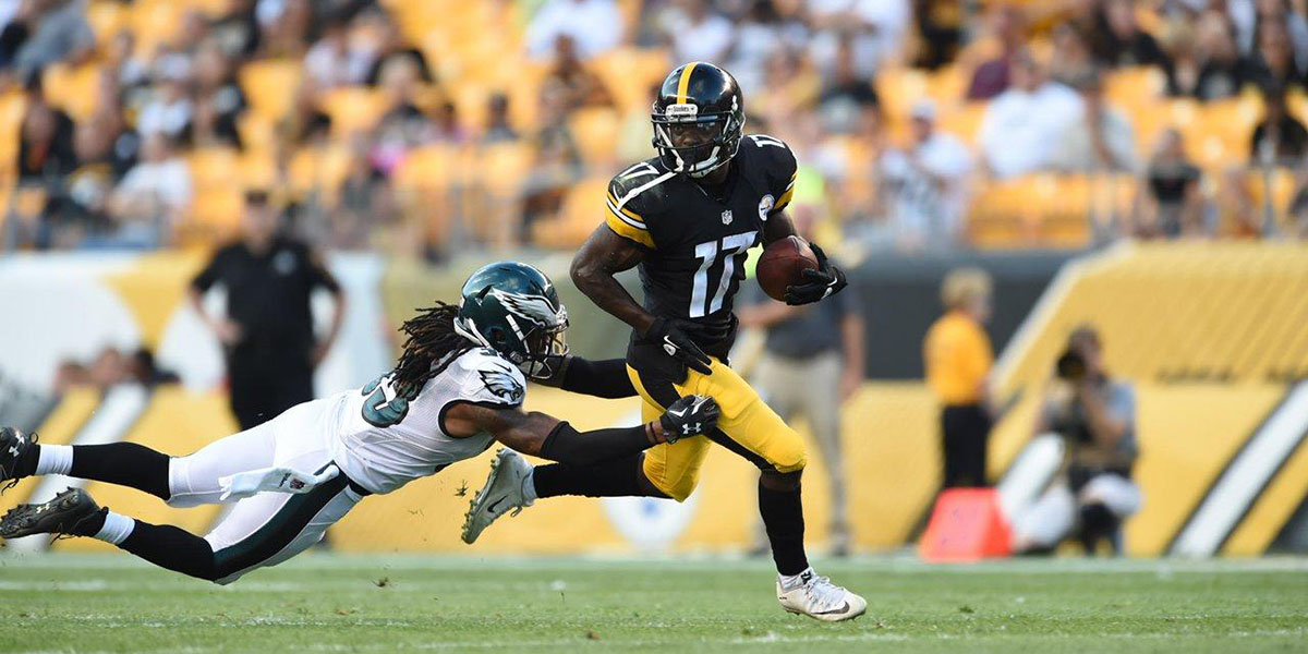 Steelers wide receiver Eli Rogers