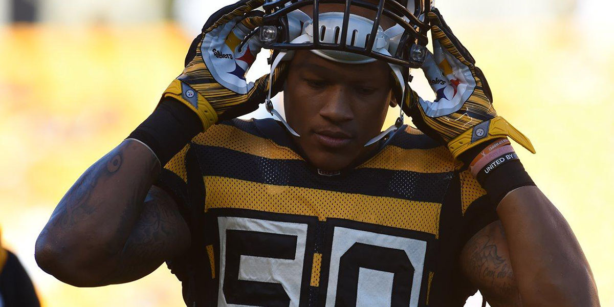 Pittsburgh Steelers linebacker Ryan Shazier