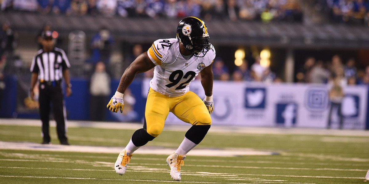 Pittsburgh Steelers linebacker James Harrison