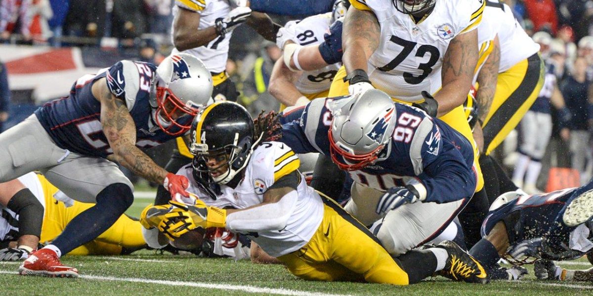 DeAngelo Williams touchdown against the New England Patriots
