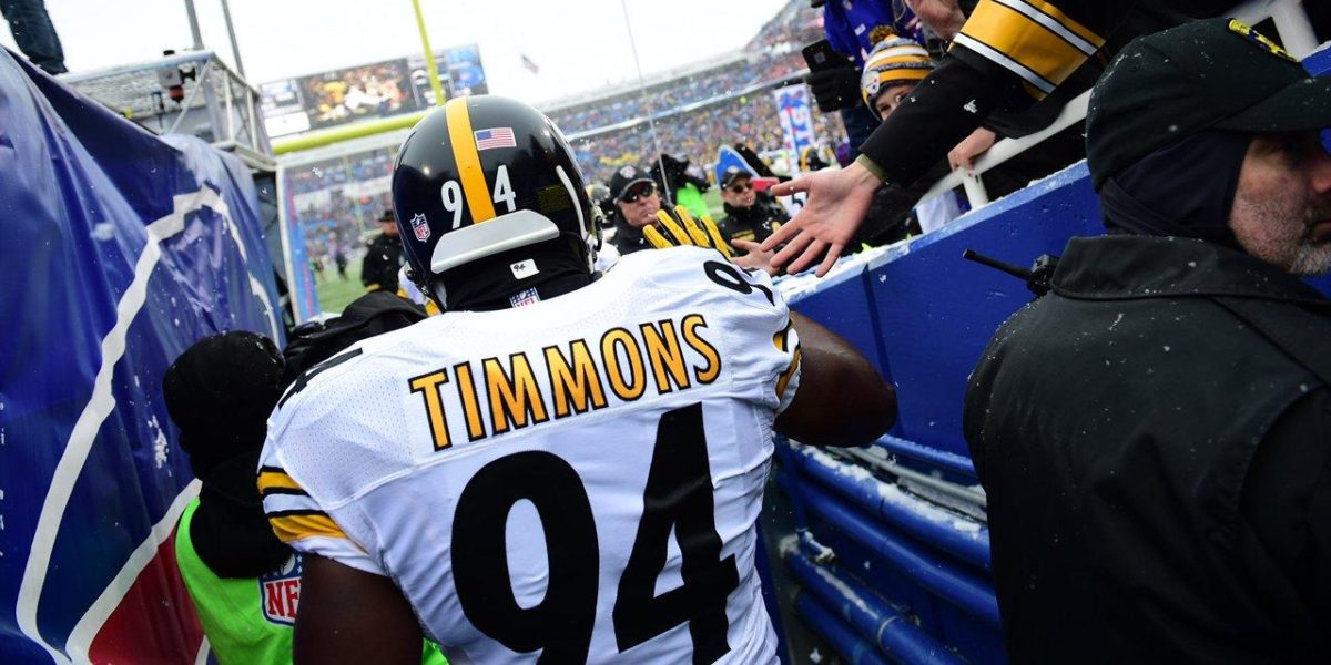 Pittsburgh Steelers LB Lawrence Timmons is one of the best in pro football