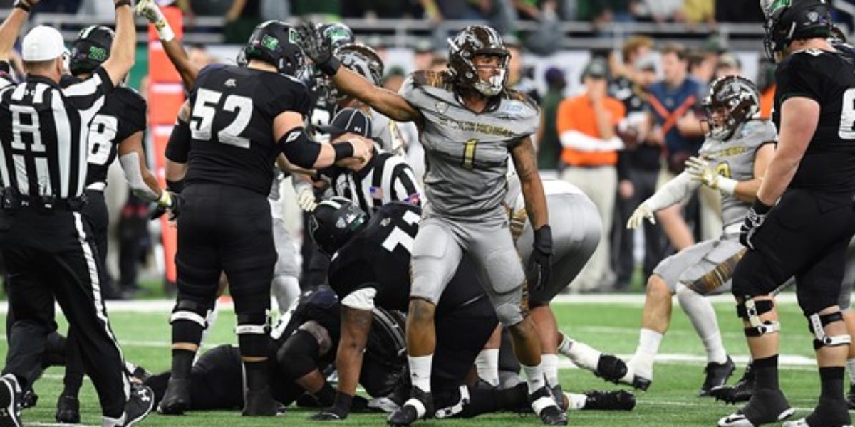 Western Michigan football player Keion Adams