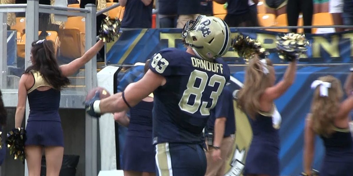 Pittsburgh Panthers tight end Scott Orndoff