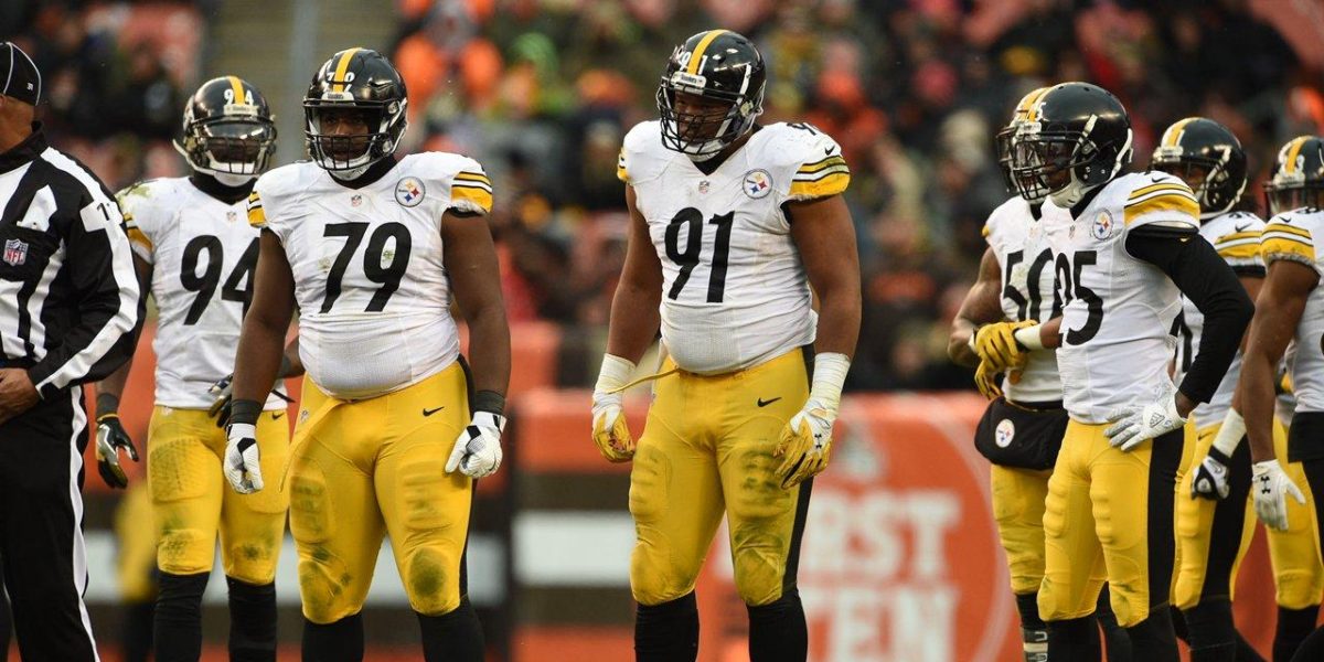 Pittsburgh Steelers defense against the Cleveland Browns