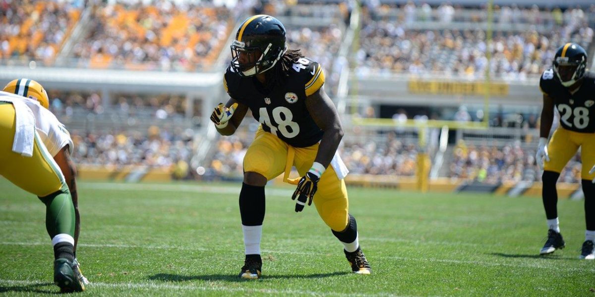 Pittsburgh Steelers linebacker Bud Dupree