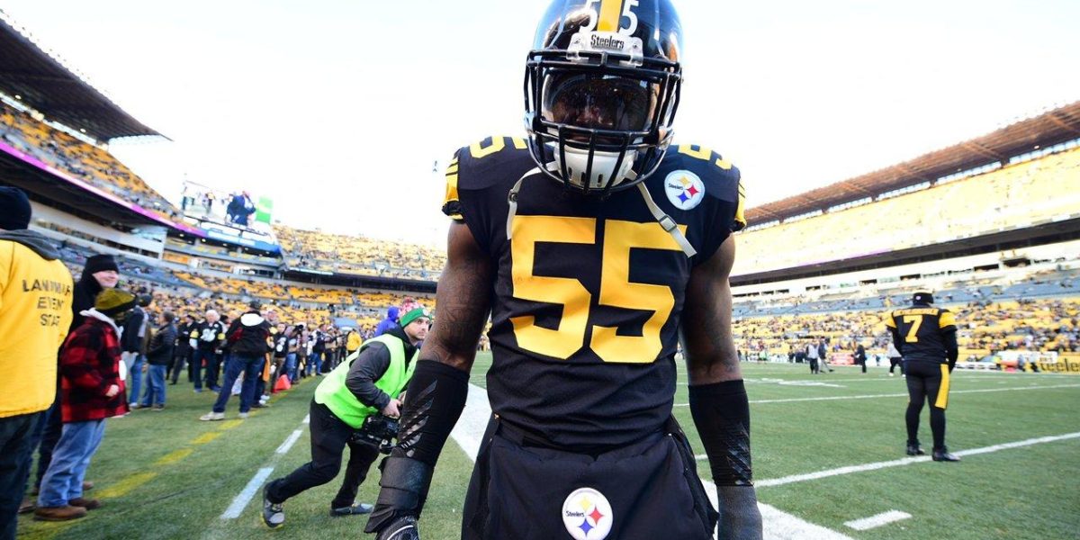 Pittsburgh Steelers linebacker Arthur Moats