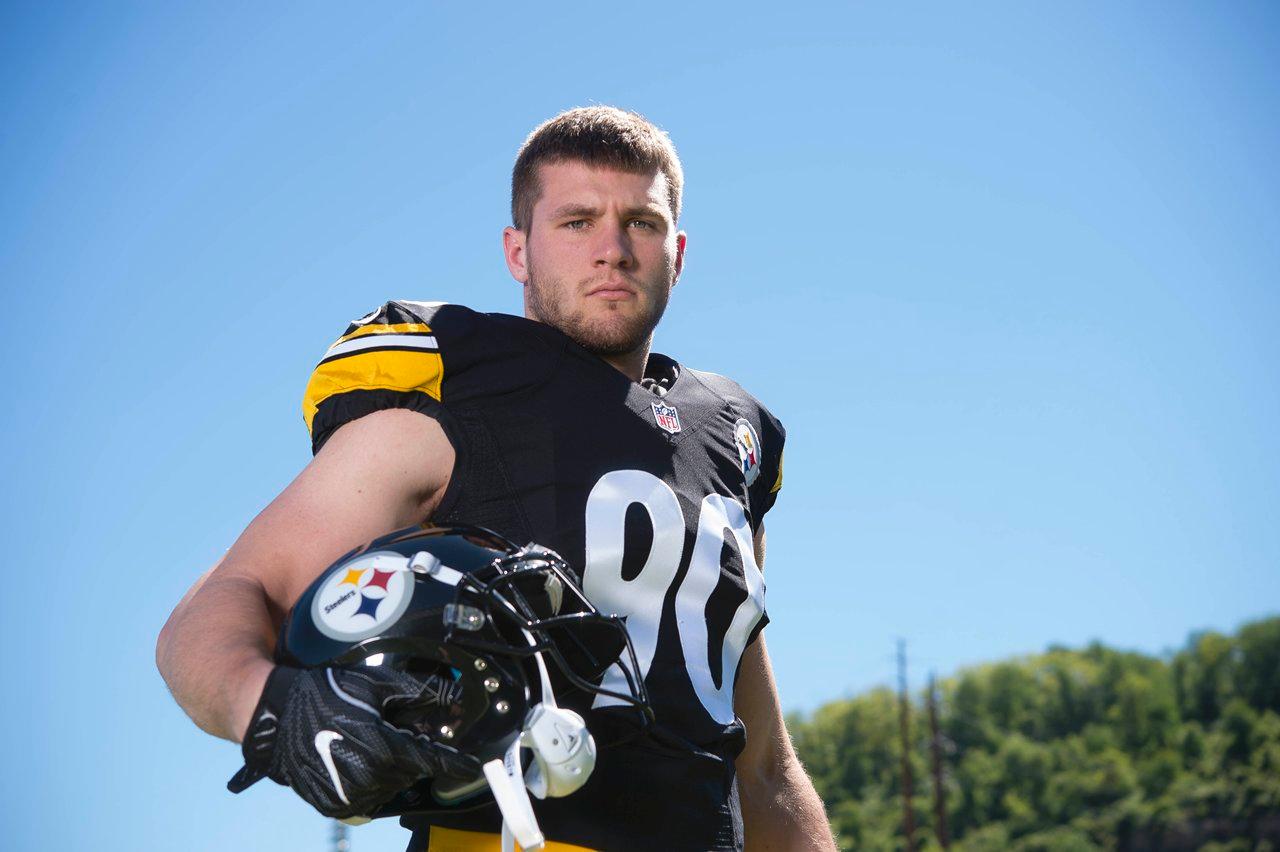 tj watt throwback jersey