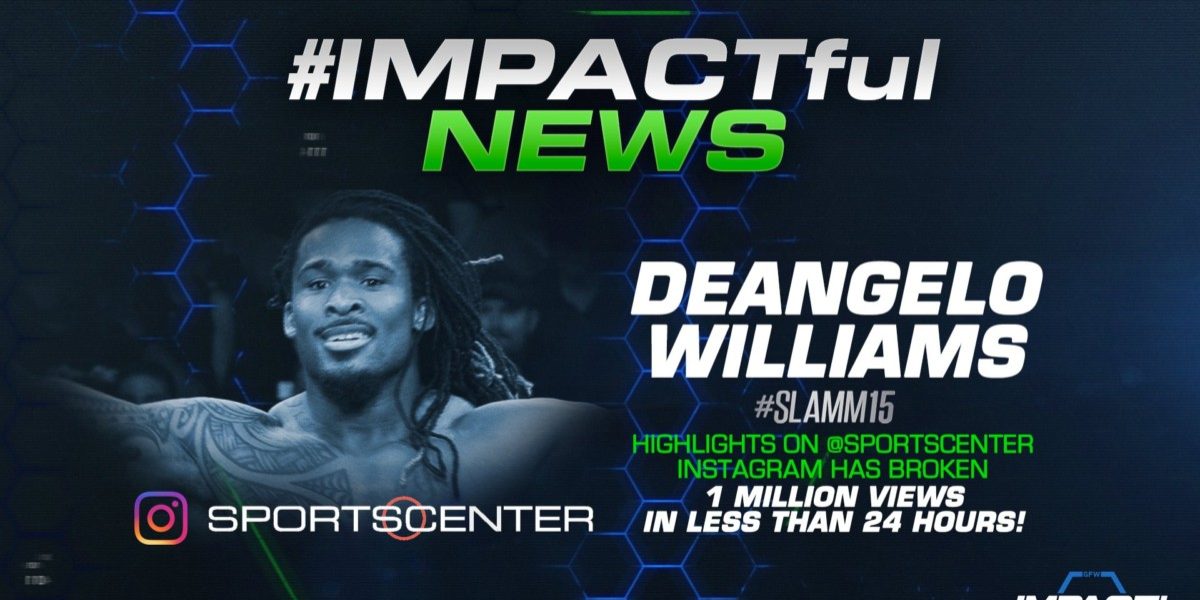 DeAngelo Williams Impact Wrestling