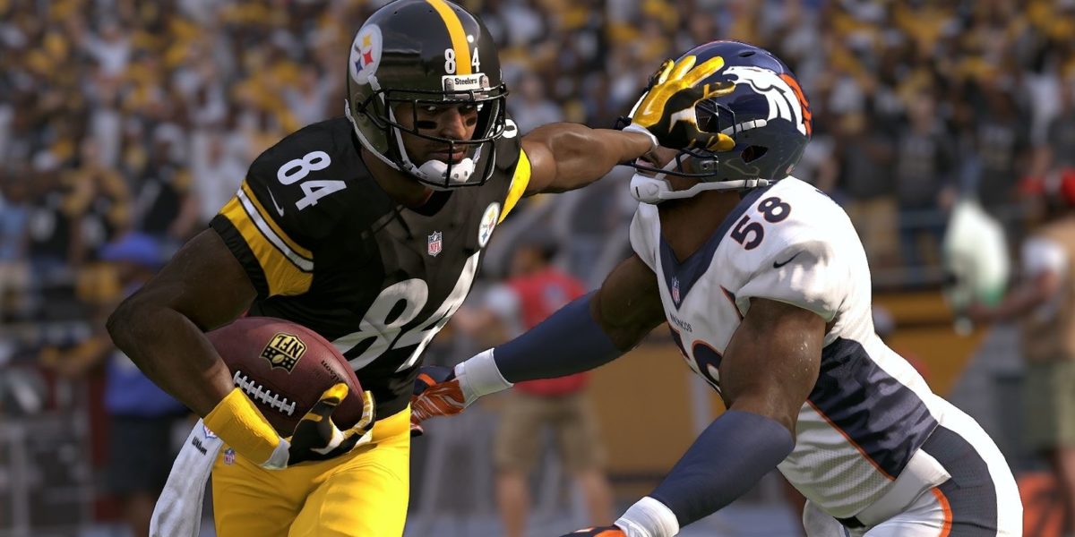 Antonio Brown in EA Sports Madden 18