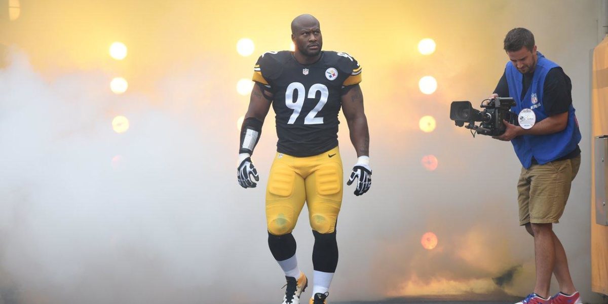 Pittsburgh Steelers Linebacker James Harrison