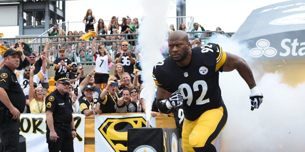 Pittsburgh Steelers linebacker James Harrison