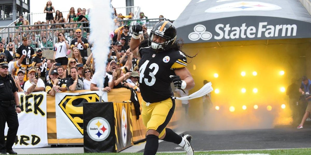 Pittsburgh Steelers great Troy Polamalu