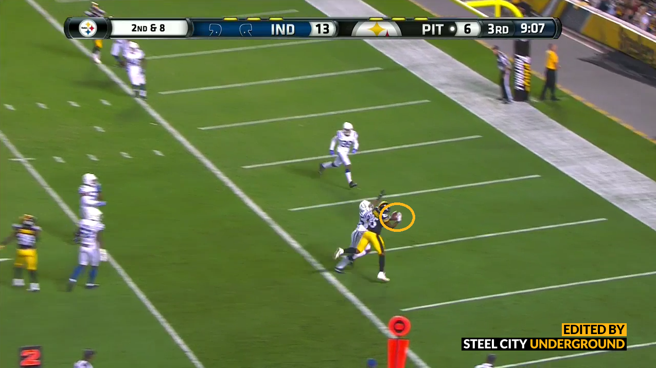 Pittsburgh Steelers Indianapolis Colts Preseason Xavier Grimble Touchdown