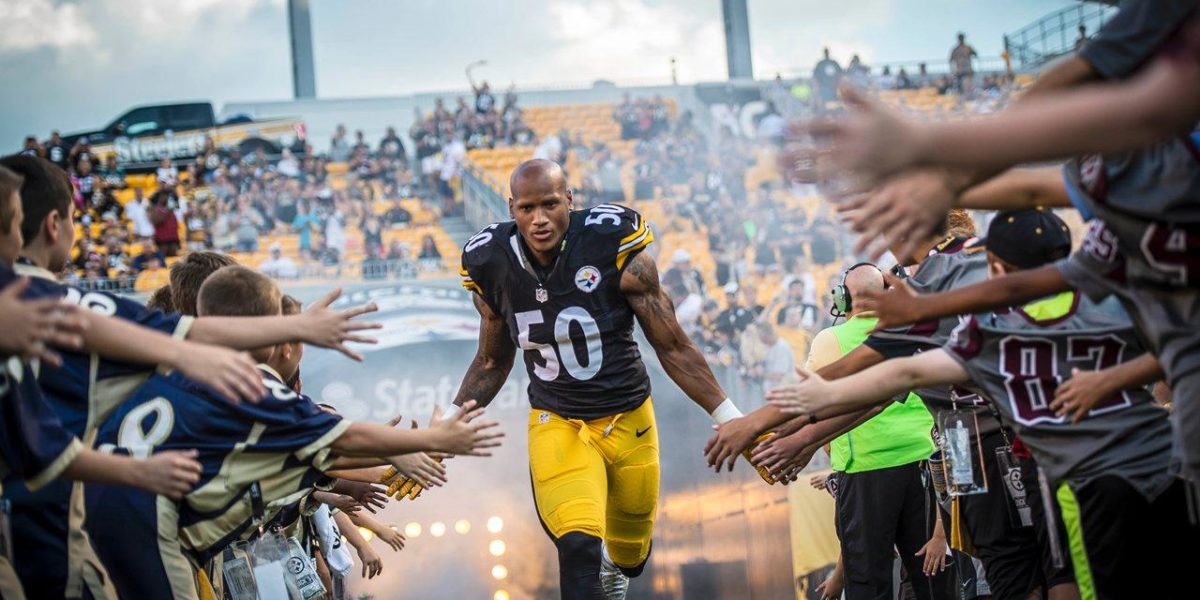 Pittsburgh Steelers linebacker Ryan Shazier