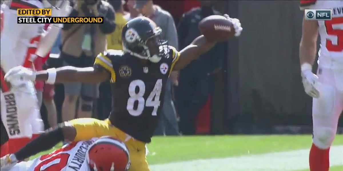Steelers play of the game