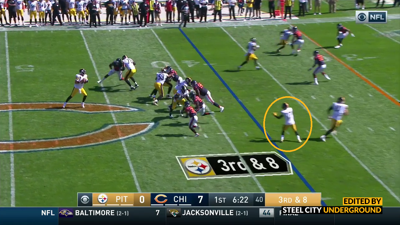 Pittsburgh Steelers Chicago Bears Week 3 Strip Sack