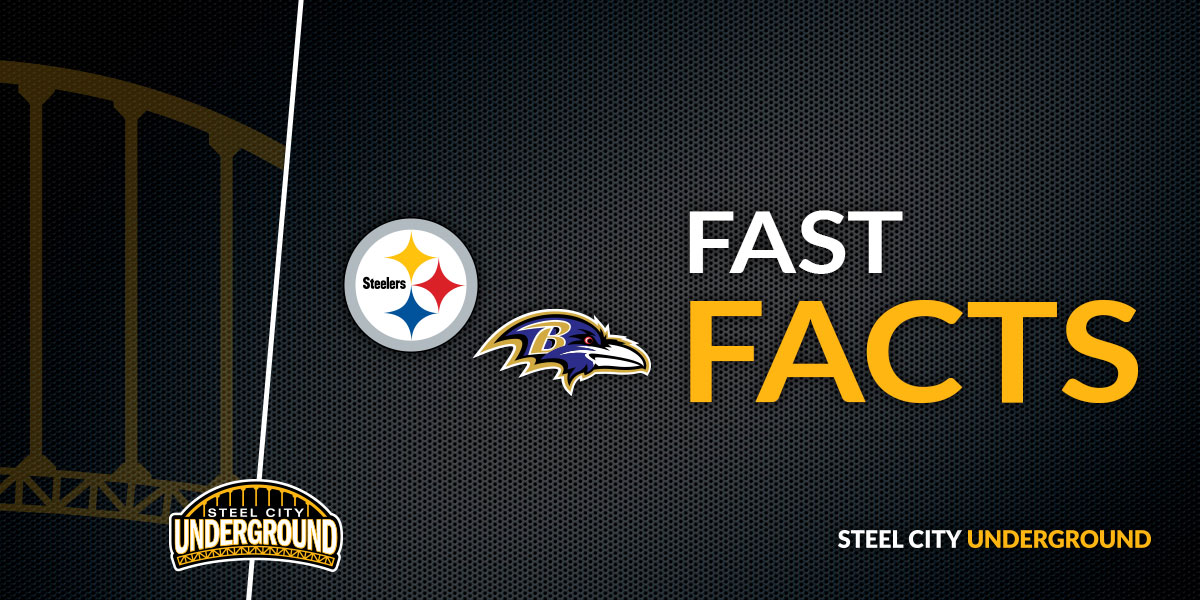 Steelers vs. Ravens Fast Facts