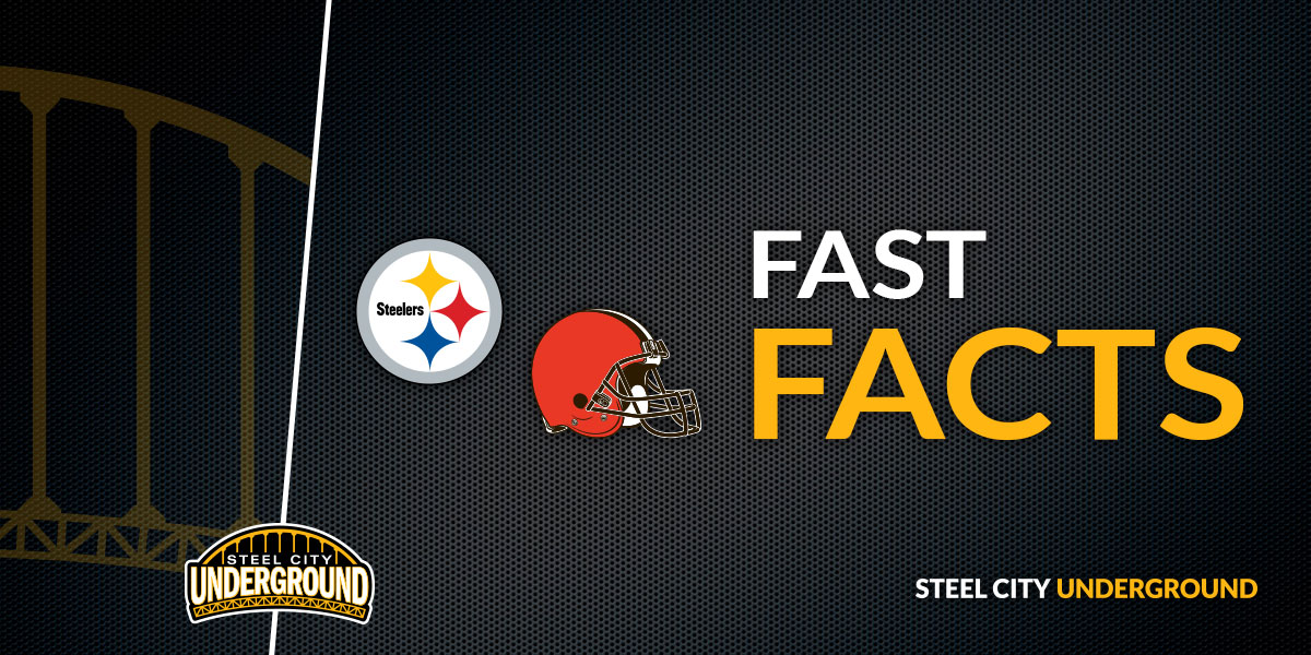 Steelers vs. Browns Fast Facts