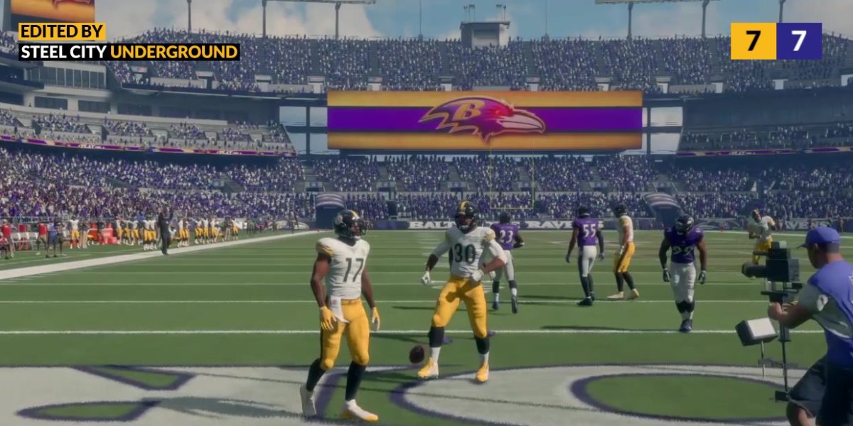 Steelers Ravens Madden Sim