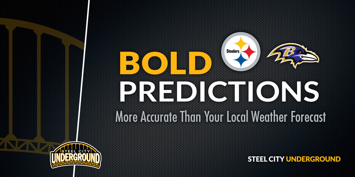 Steelers vs. Ravens Bold Predictions