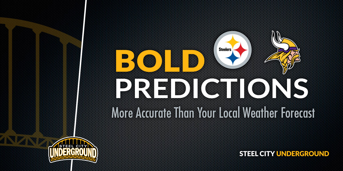Steelers vs. Vikings Bold Predictions