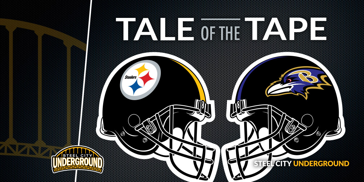 Steelers Ravens Tale of the Tape