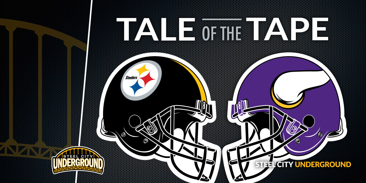 Steelers vs. Vikings Tale of the Tape