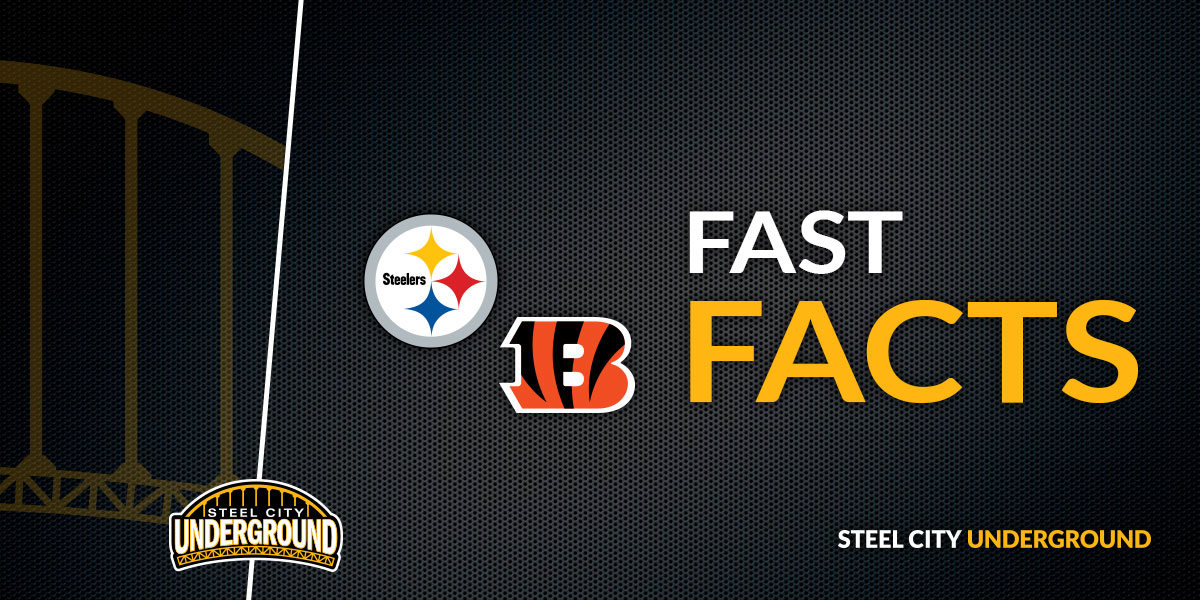 Steelers vs. Bengals Fast Facts