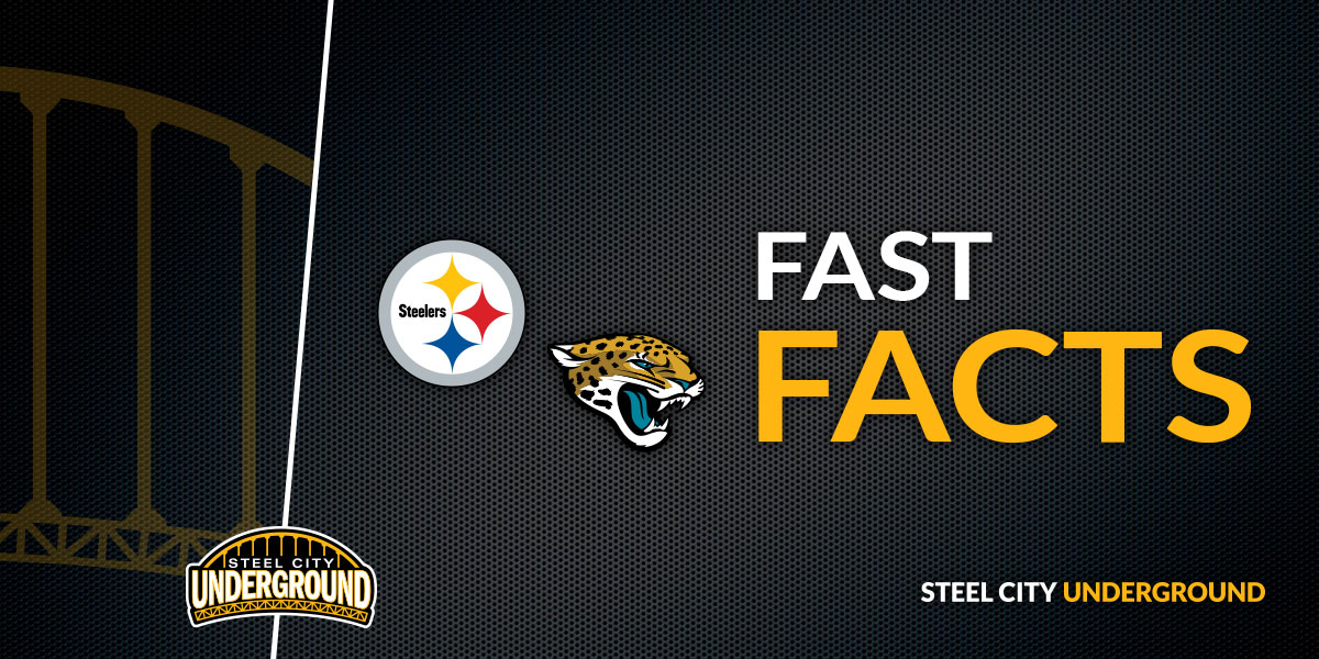 Steelers vs. Jaguars Fast Facts