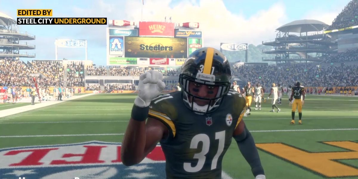 Madden Simulation Steelers CB Mike Hilton
