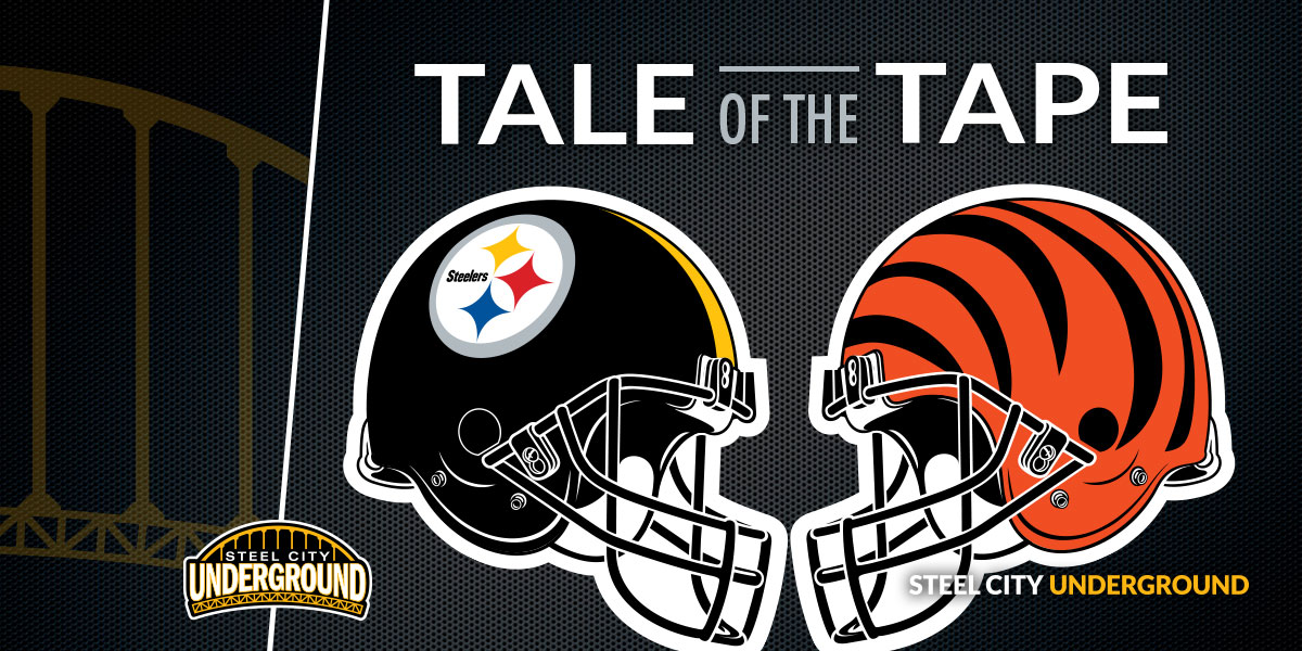 Steelers Bengals Tale of the Tape