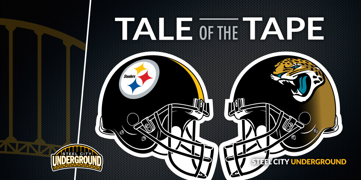 Steelers vs. Jaguars Tale of the Tape