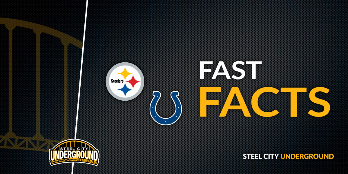 Steelers vs. Colts Fast Facts