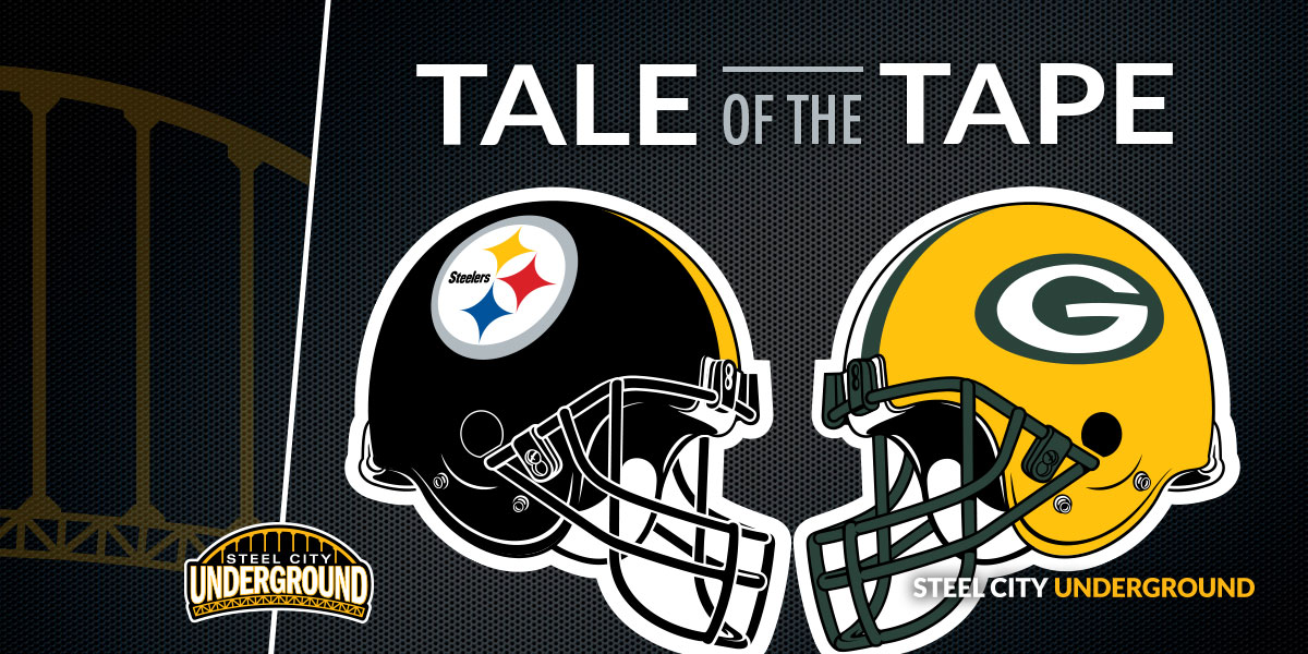 Steelers vs. Packers Tale of the Tape