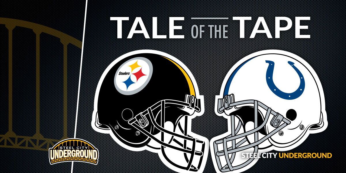 Steelers vs. Colts Tale of the Tape