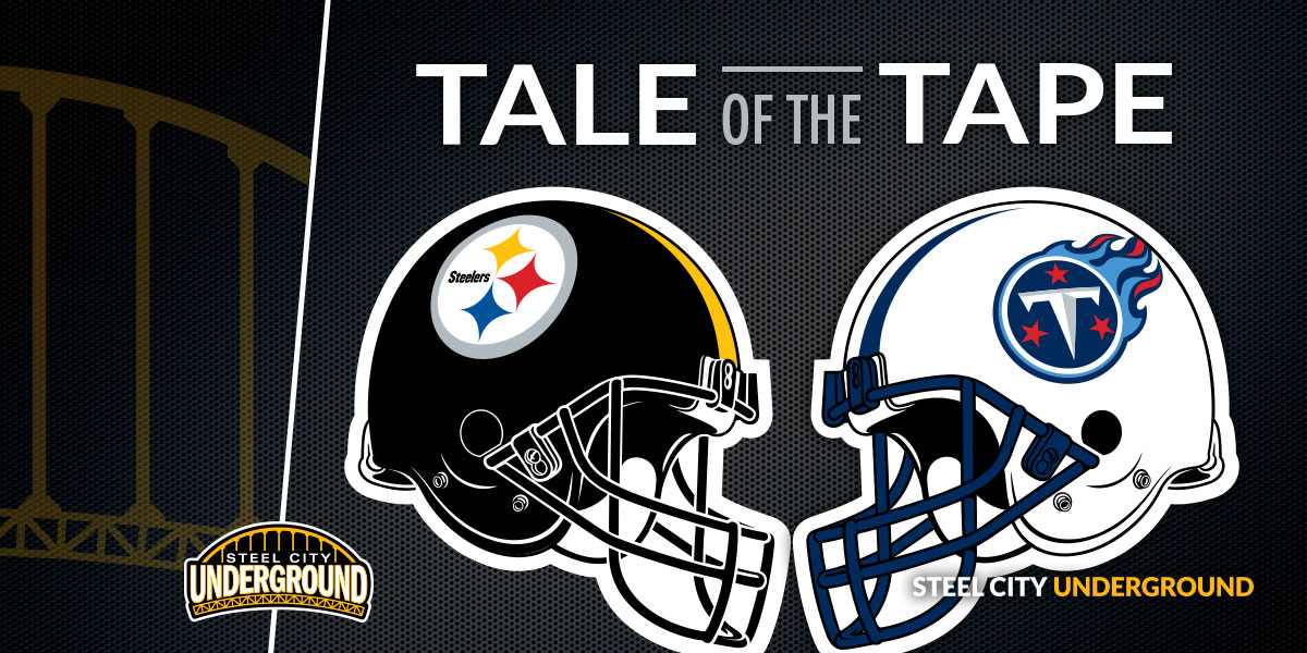 Steelers Titans Tale of the Tape