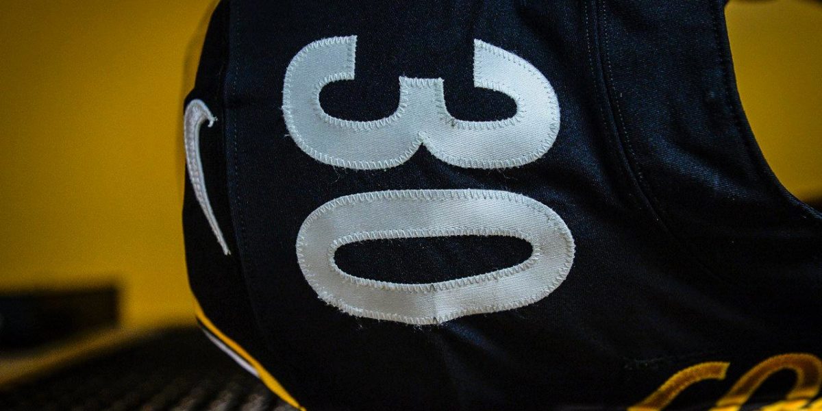 Pittsburgh Steelers RB James Conner's jersey