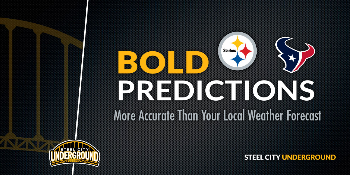 Steelers Texans Bold Predictions