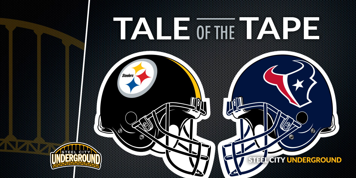 Steelers Texans Tale of the Tape