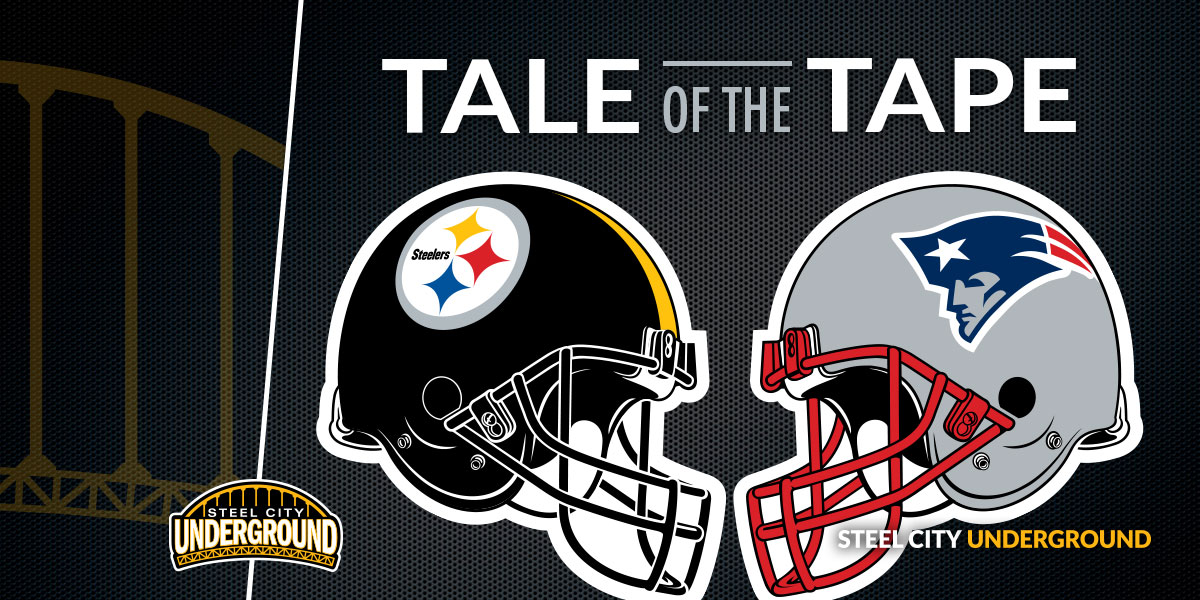 Steelers Patriots Tale of the Tape