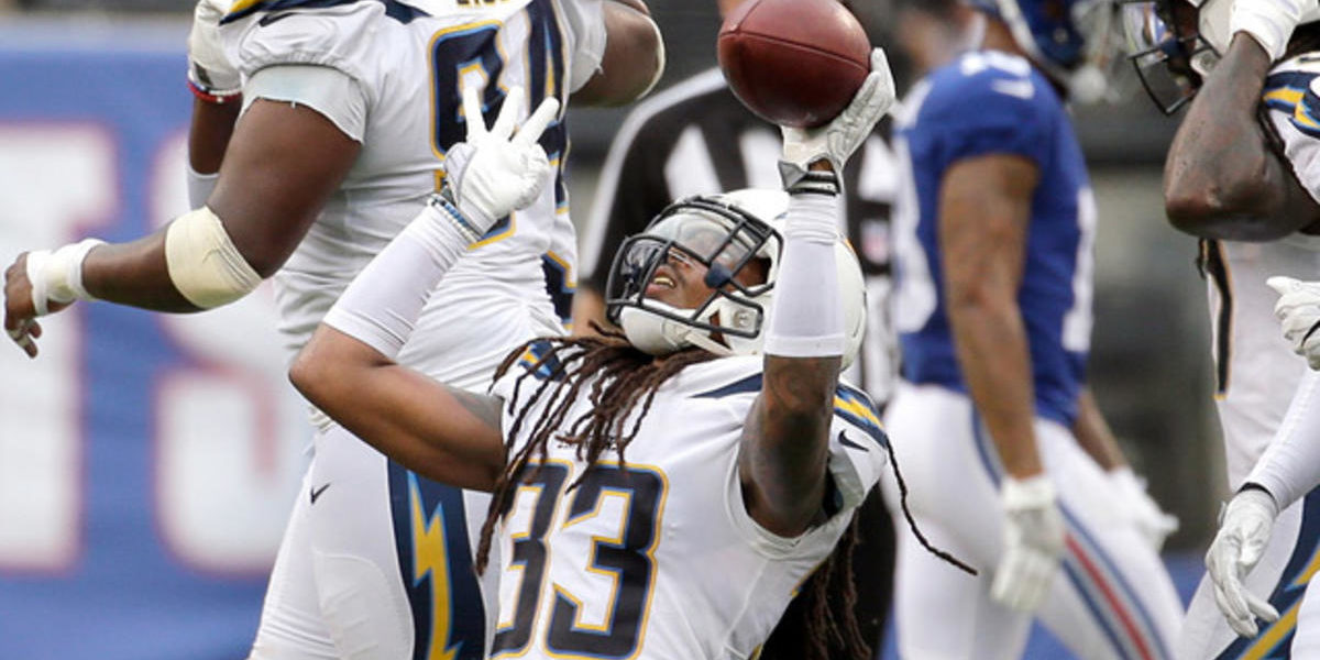 LA Chargers safety Tre Boston