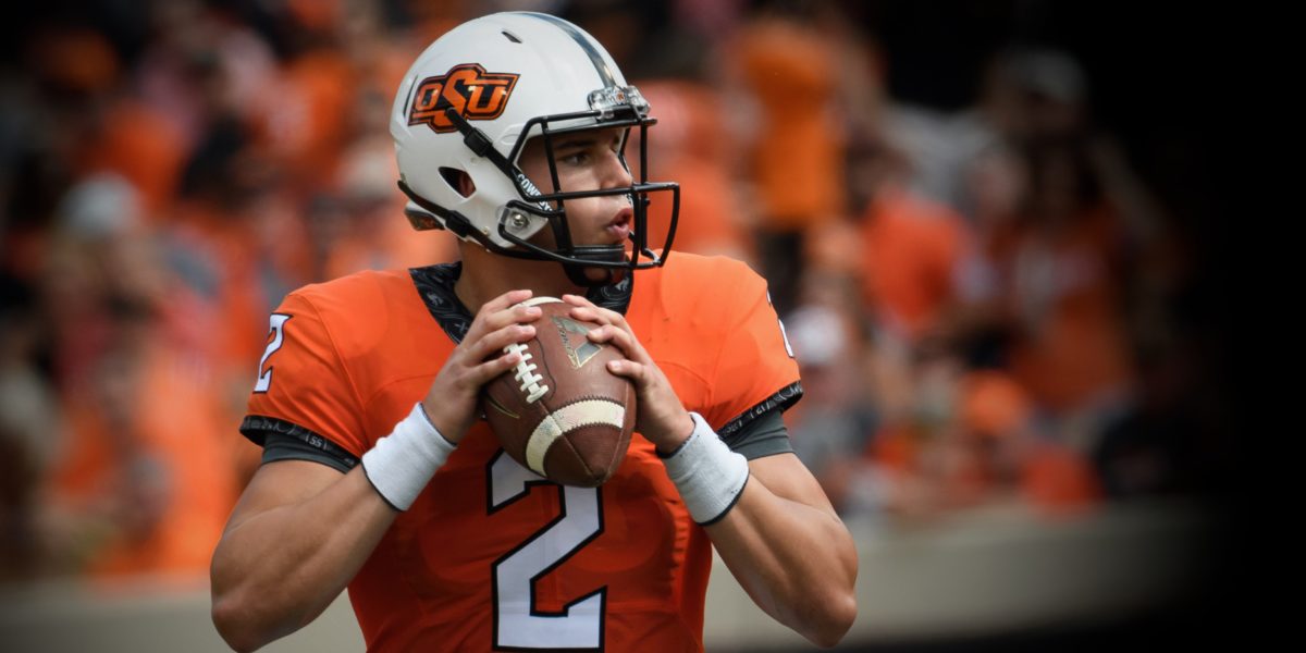 Mason Rudolph QB Oklahoma State