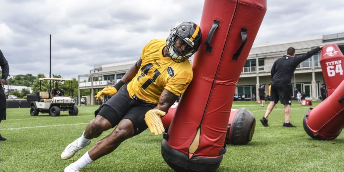 Pittsburgh Steelers LB Farrington Huguenin