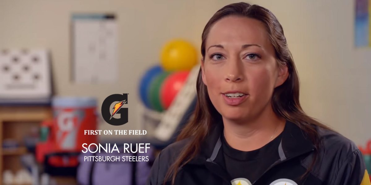 Sonia Ruef, Pittsburgh Steelers athletic trainer