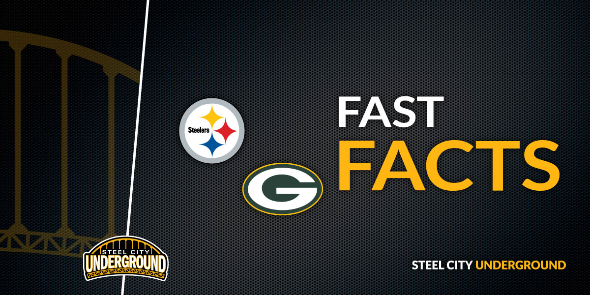 Fast Facts: Steelers vs. Packers