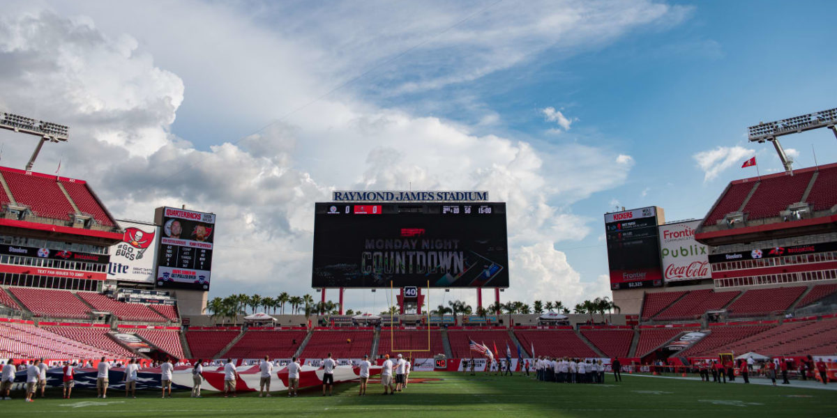 Raymond James Stadium in Tampa, Florida