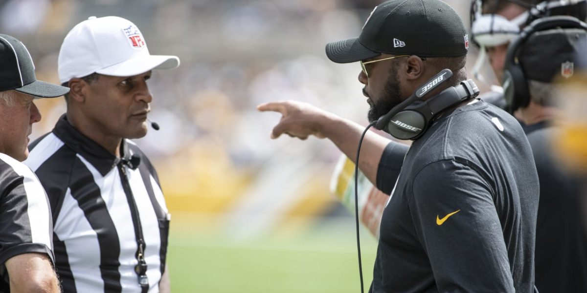 Pittsburgh Steelers head coach Mike Tomlin